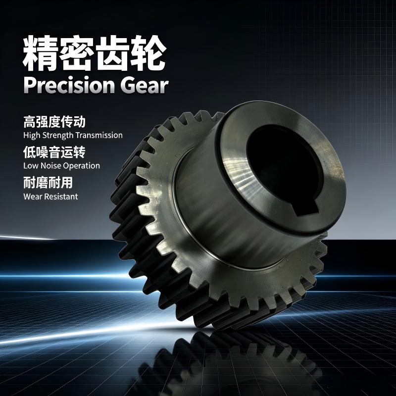 CNC 数控精密加工齿轮，车铣复合加工制造